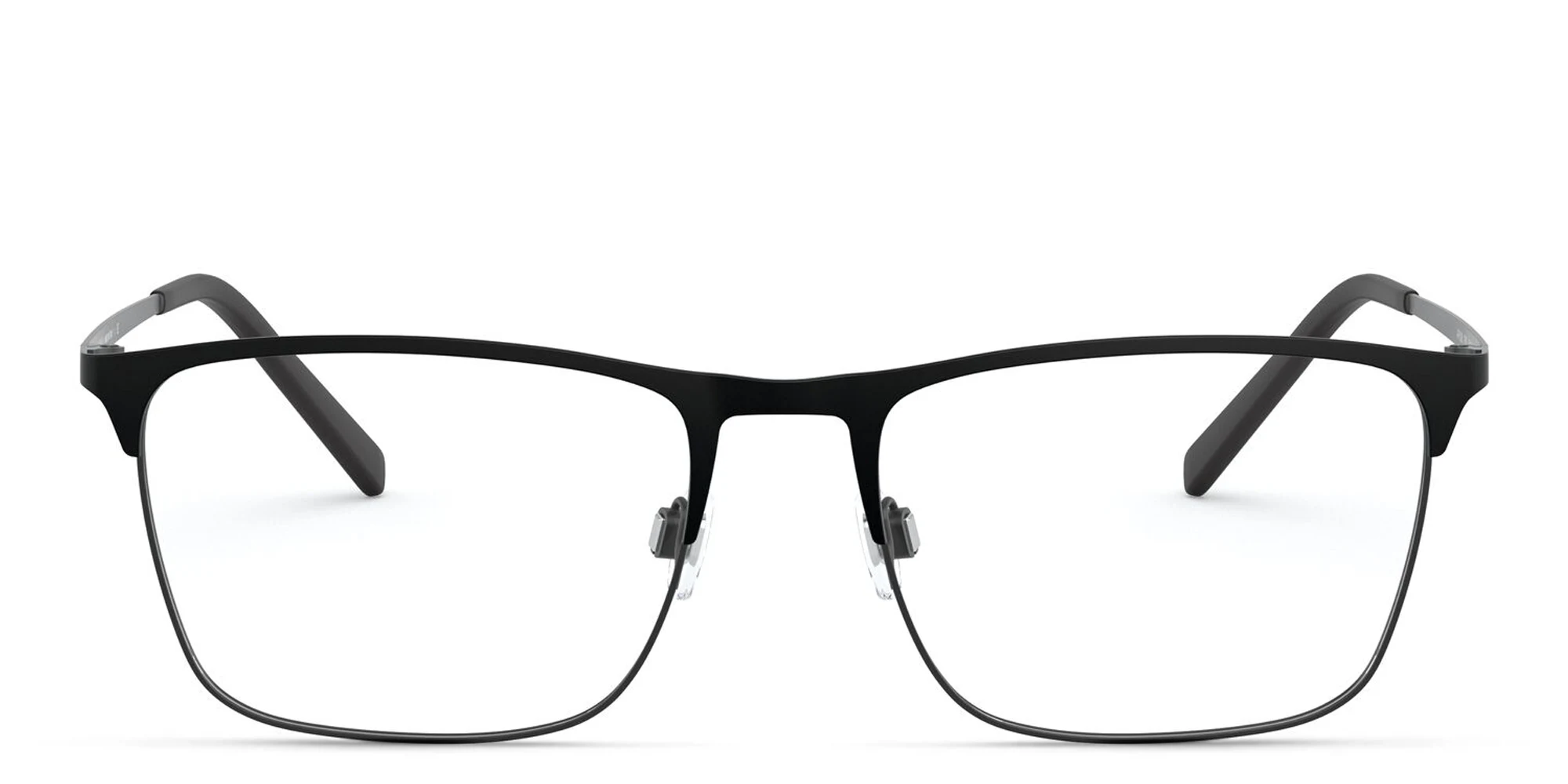 تسوق نظارة طبية مستطيلة جورجو أرماني بلون Matte Black أونلاين.