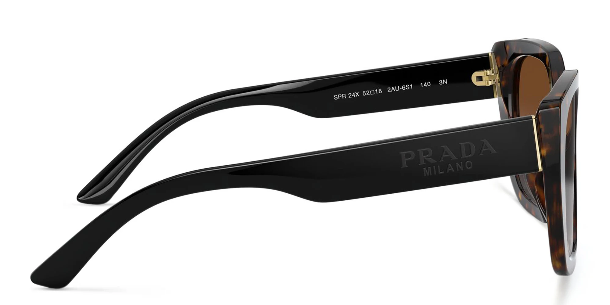 Shop PRADA Cat Eye Sunglasses in Havana online.