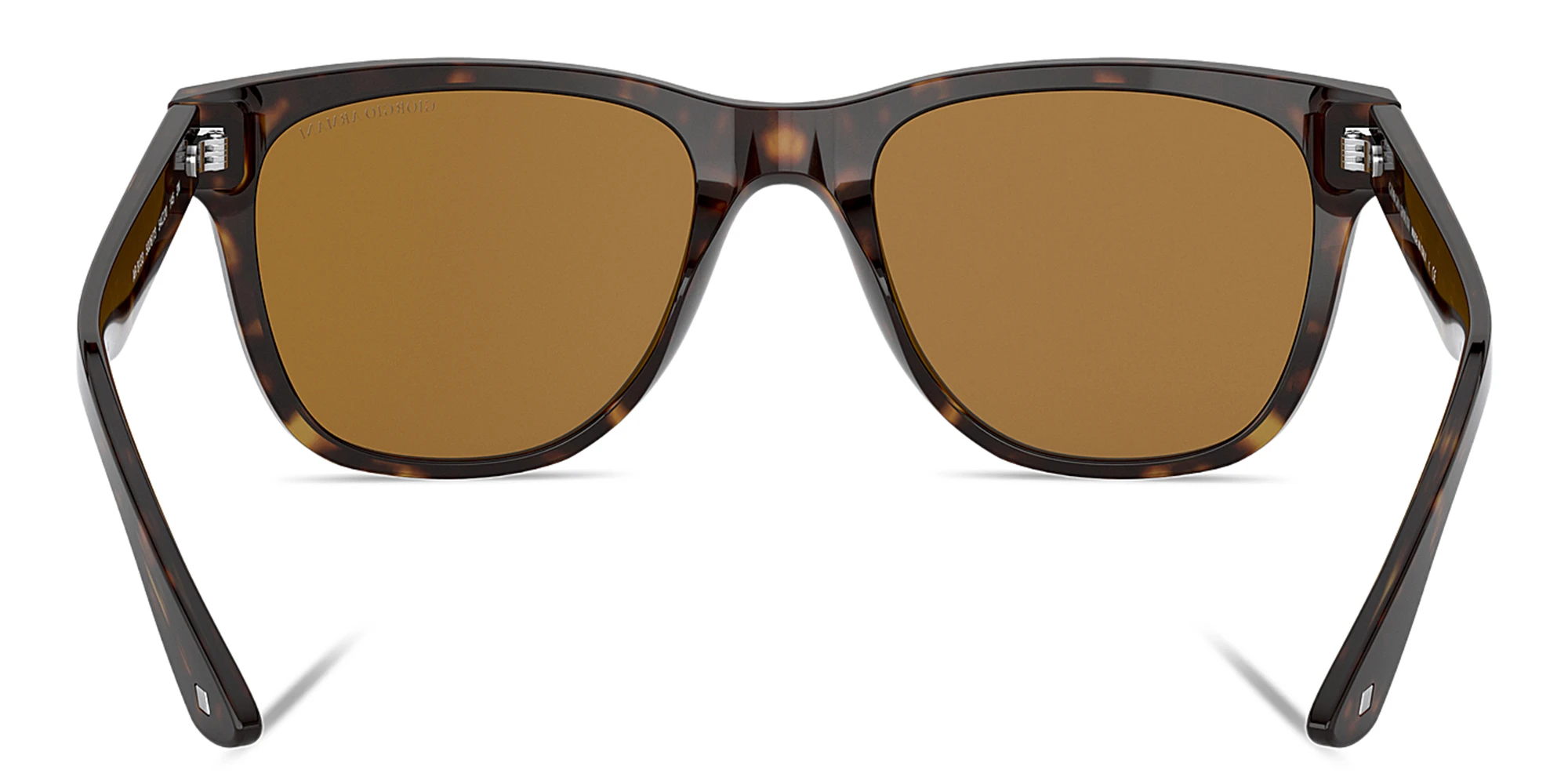 Shop GIORGIO ARMANI Square Sunglasses in Havana online.