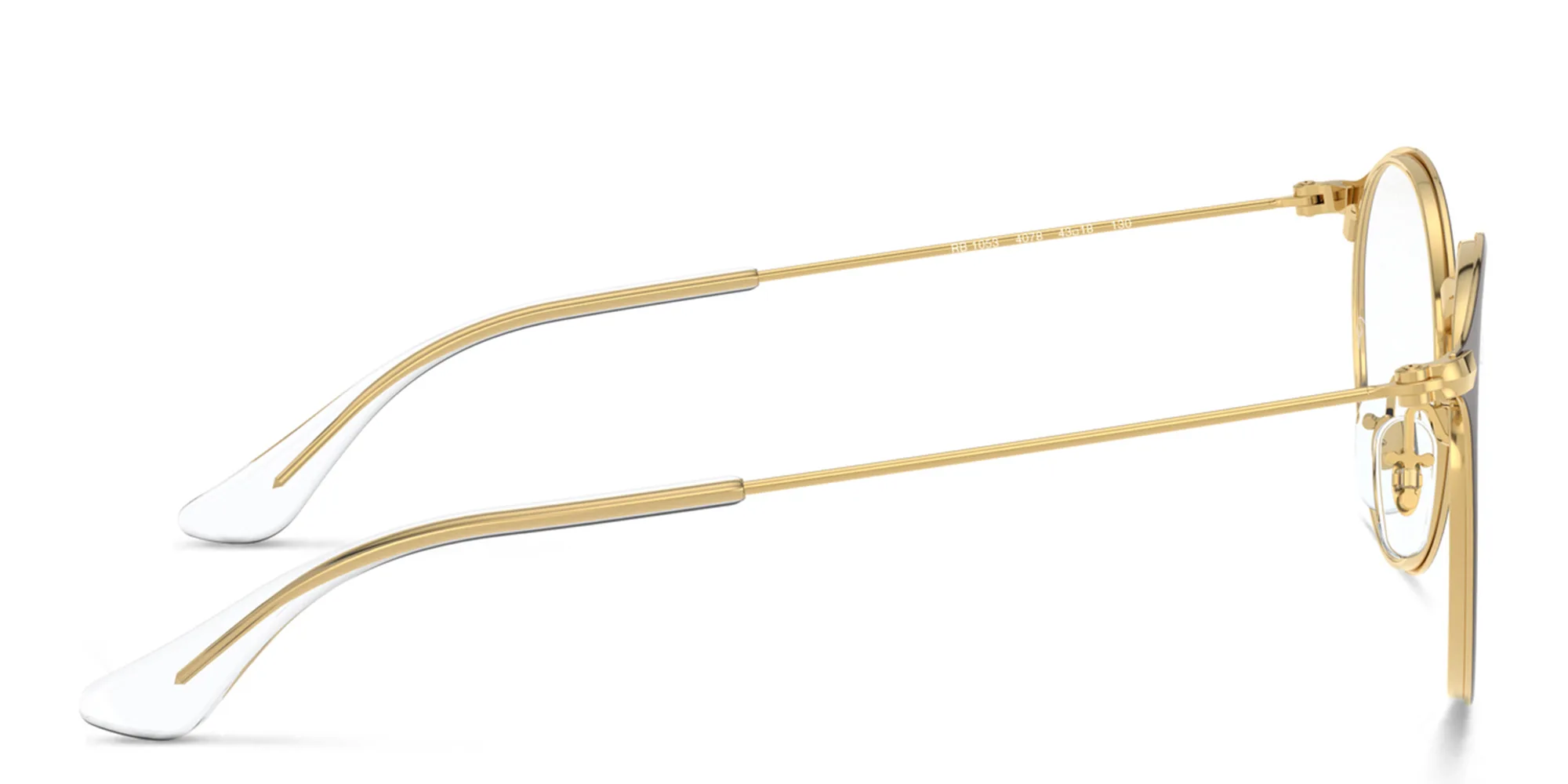 Shop Ray-Ban Junior Kids Panthos Eyeglasses in Brown online.