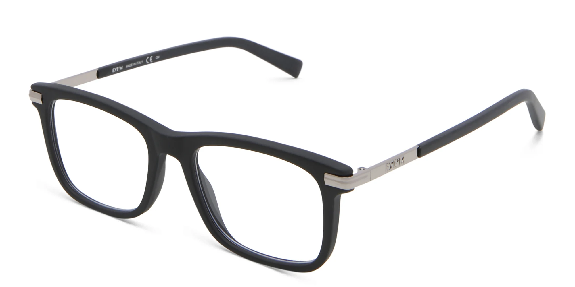 تسوق نظارة طبية مربعة EYE'M بلون Black أونلاين.