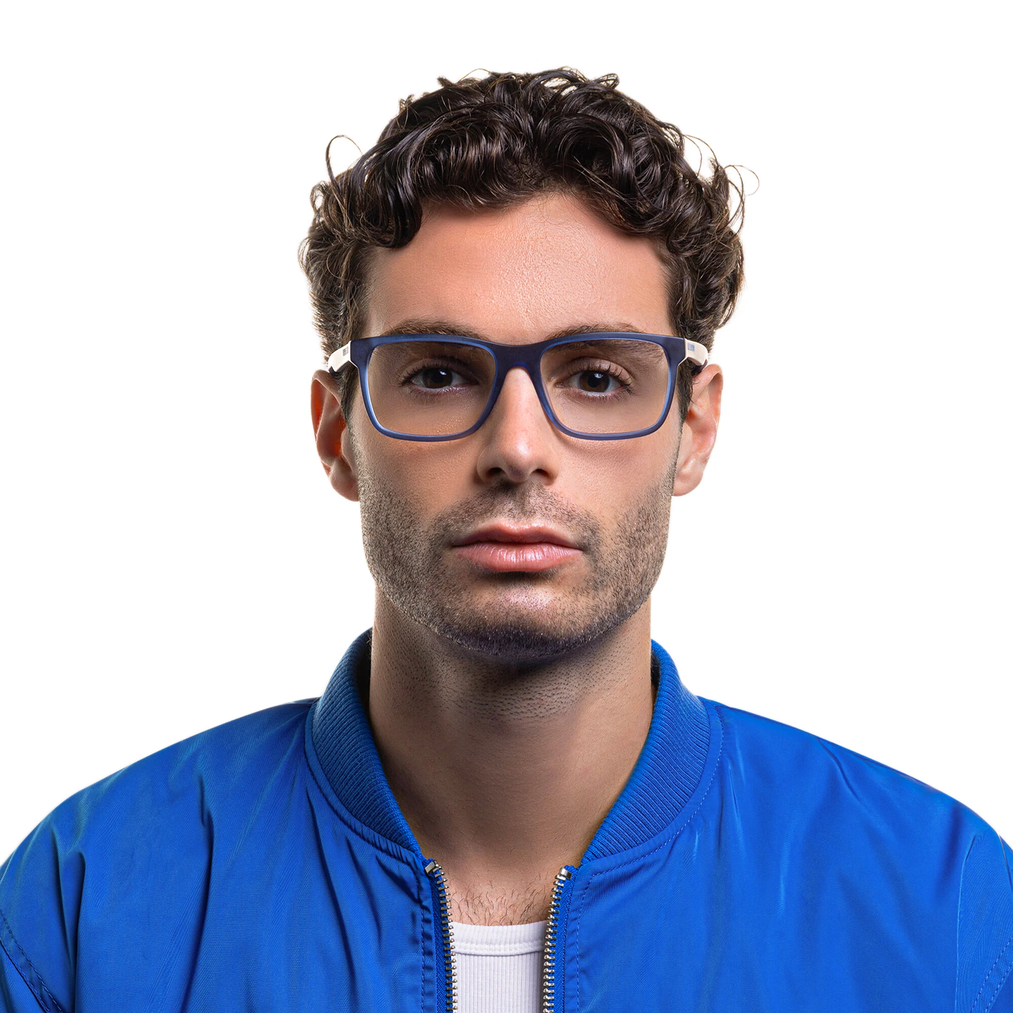 تسوق نظارة طبية مستطيلة EYE'M بلون Blue أونلاين.