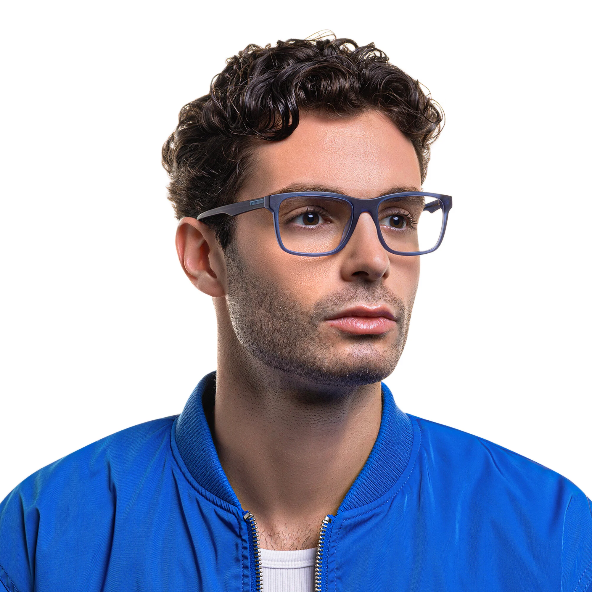 تسوق نظارة طبية مستطيلة EYE'M بلون Blue أونلاين.