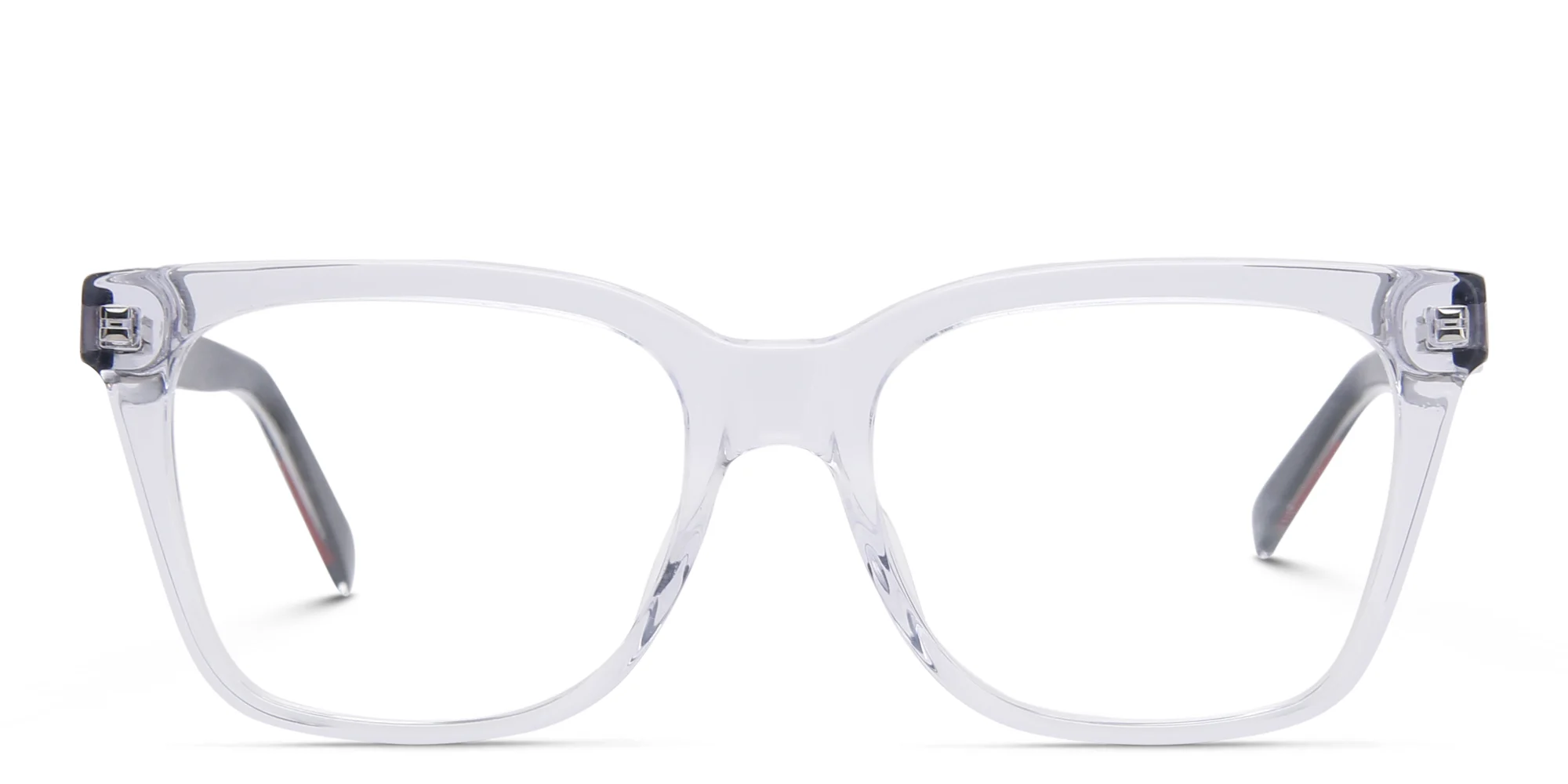 Shop EYE'M Square Eyeglasses in Clear online.