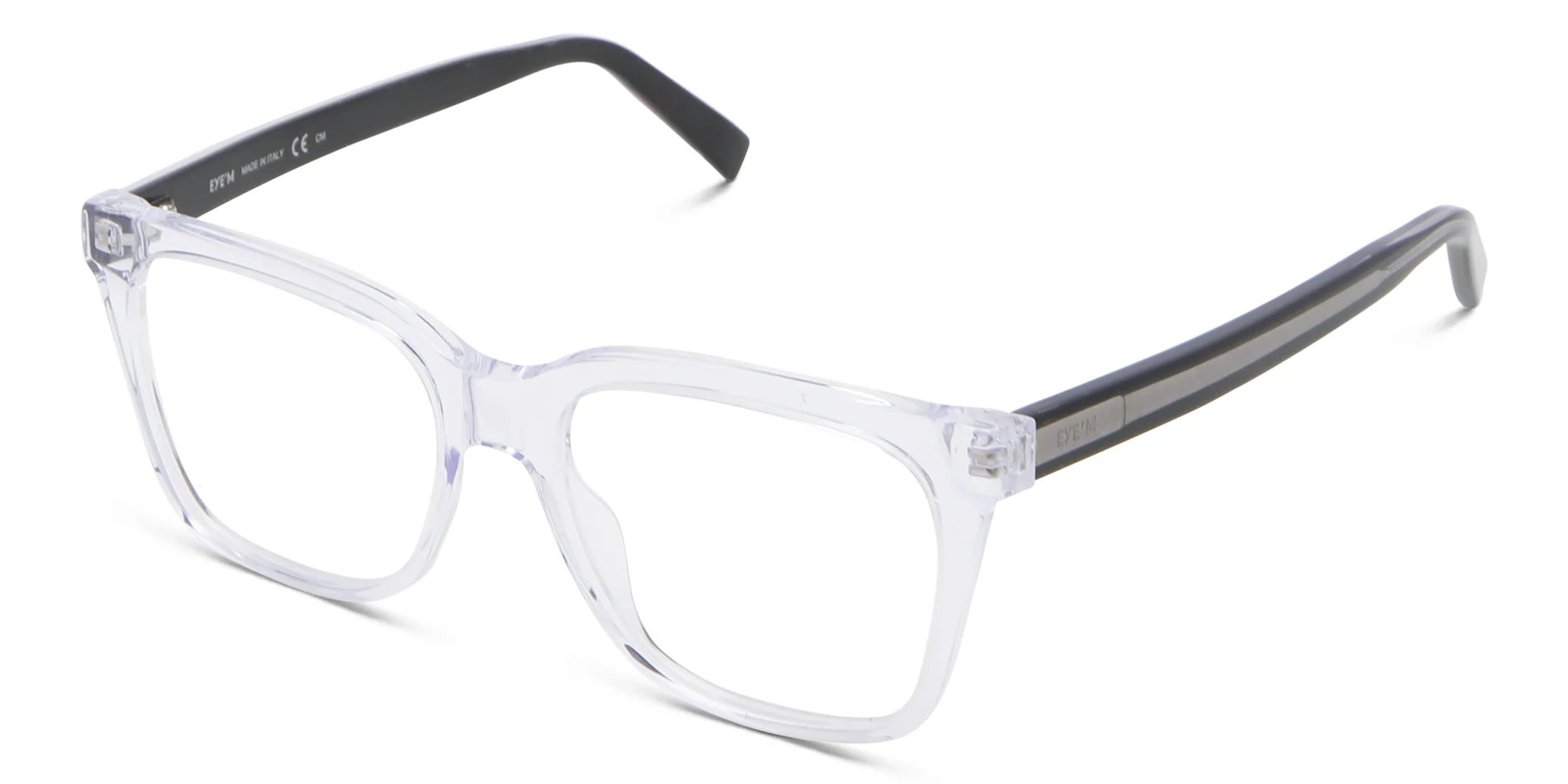 Shop EYE'M Square Eyeglasses in Clear online.