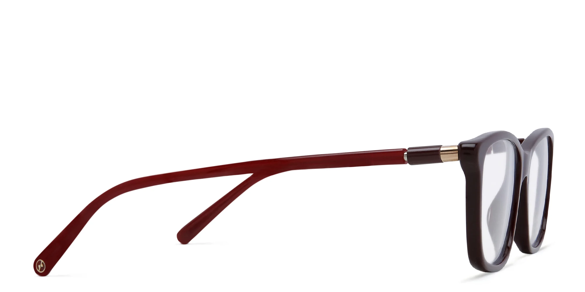 تسوق نظارة طبية مستطيلة EYE'M بلون Red أونلاين.