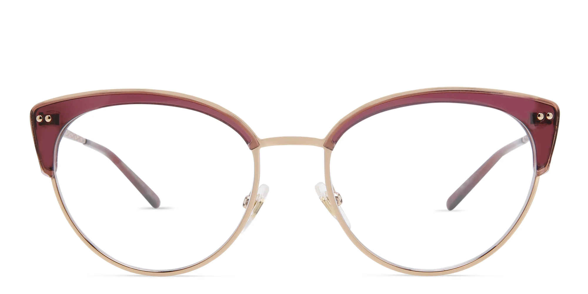 Shop EYE'M Cat Eye Eyeglasses in Purple online.