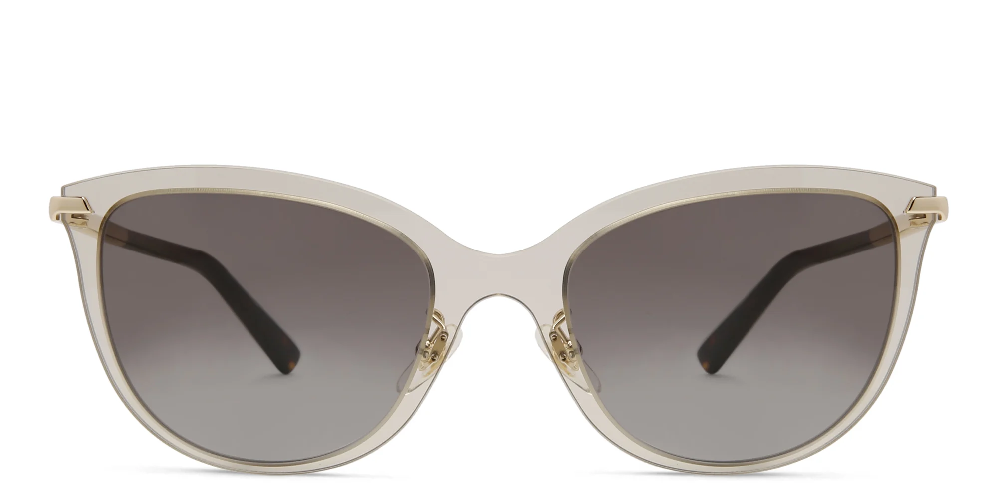 Shop EYE'M Cat Eye Sunglasses in Brown online.