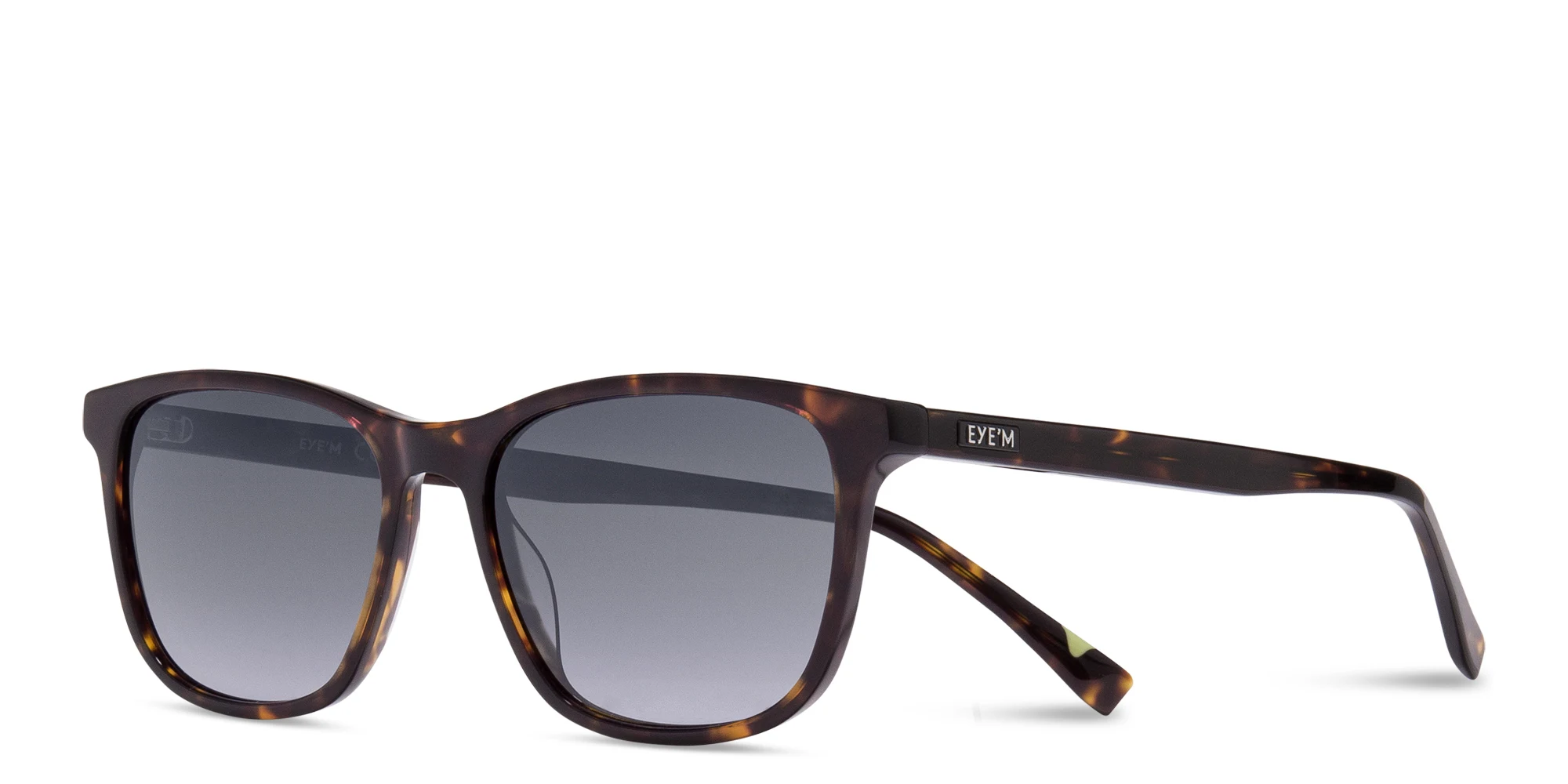 Shop EYE'M Square Sunglasses in Havana online.