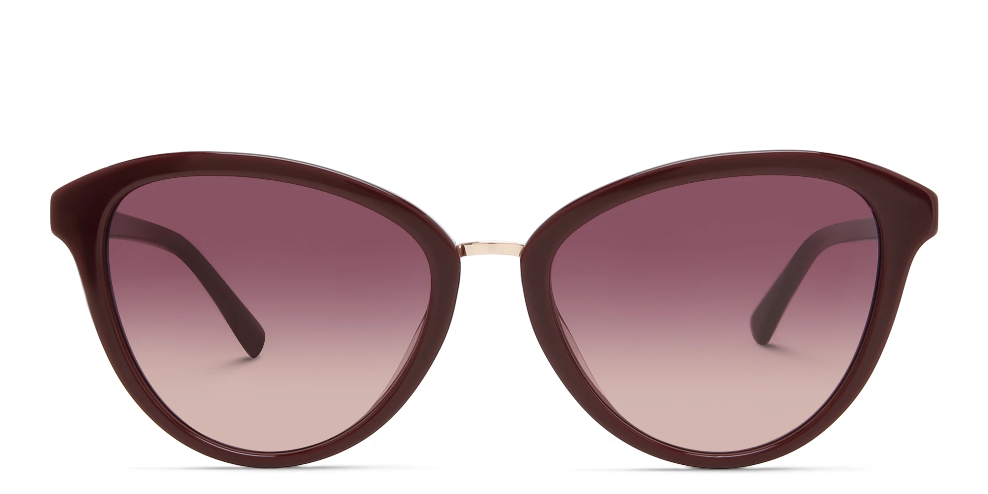 Shop EYE'M Cat Eye Sunglasses in Red online.