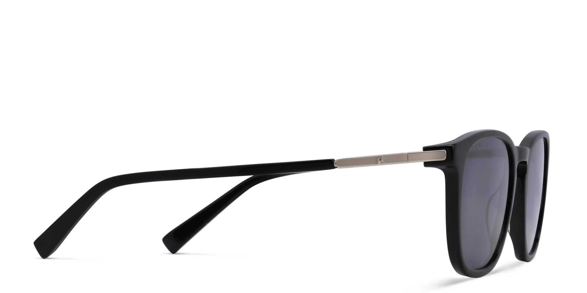 Shop EYE'M Square Sunglasses in Black online.