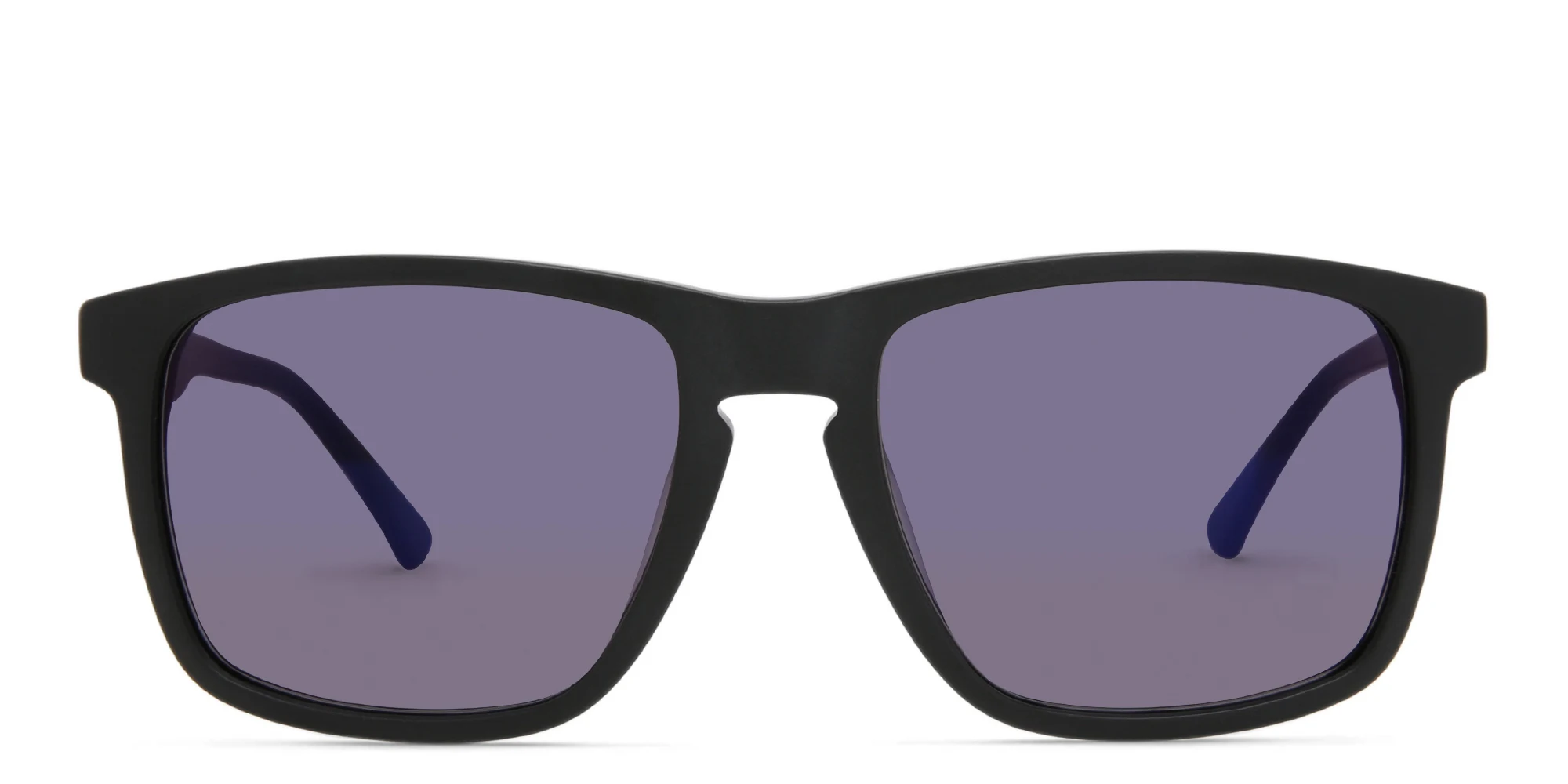 Shop EYE'M Square Sunglasses in Black online.