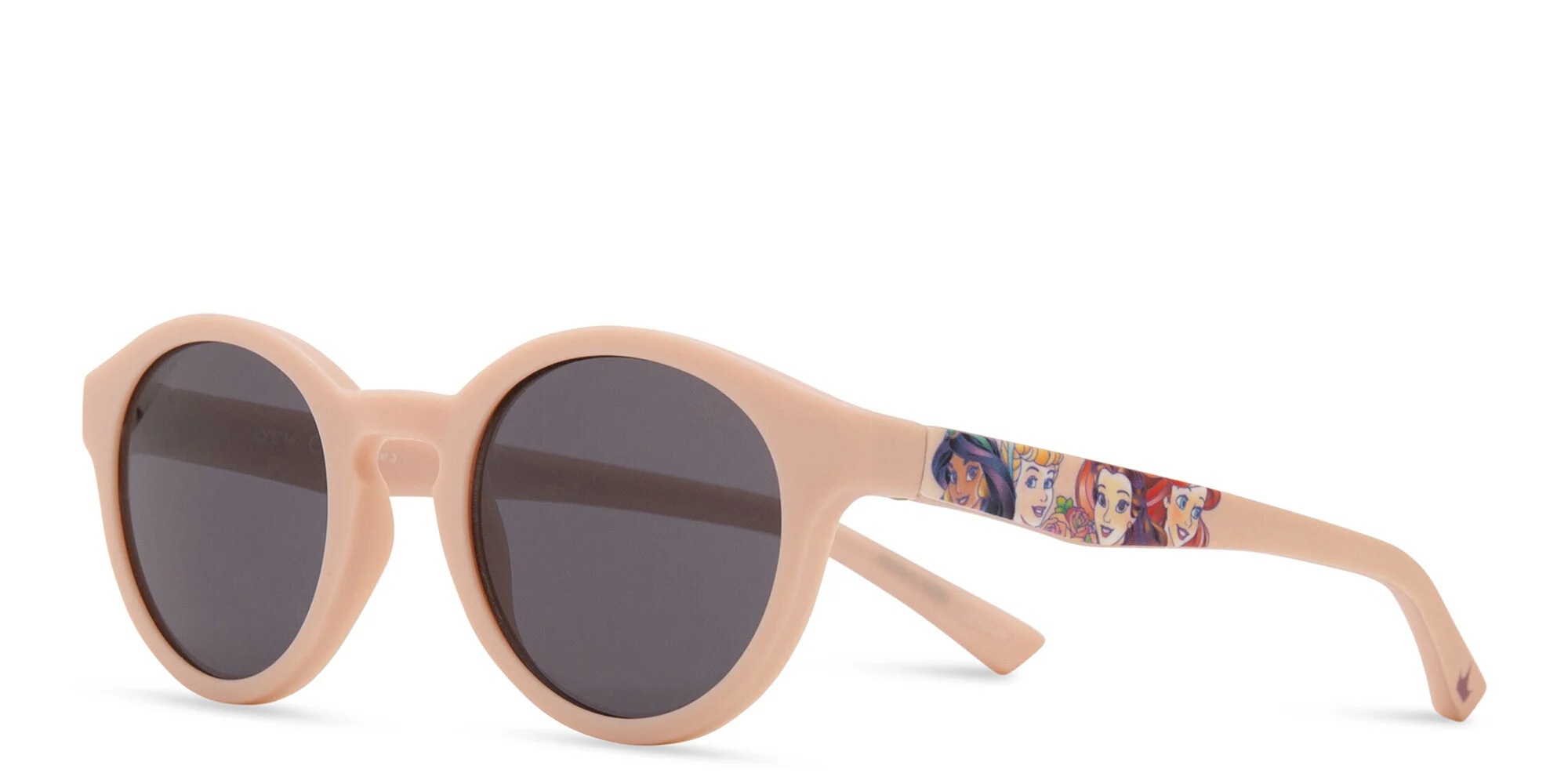 Shop EYE'M Disney Princesses Kids Round Sunglasses in Nude online.