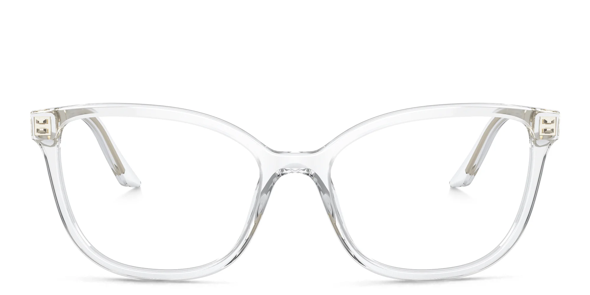 Shop PRADA Cat-Eye Eyeglasses in Crystal online.