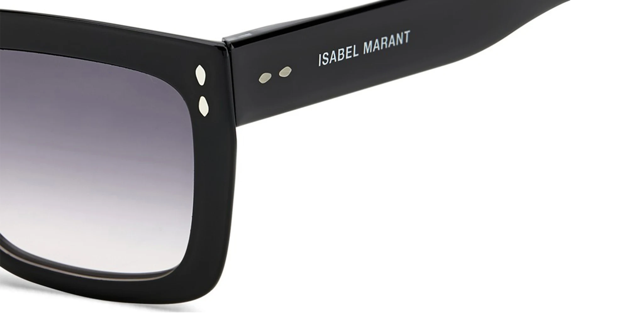 Shop ISABEL MARANT Square Sunglasses in Black online.