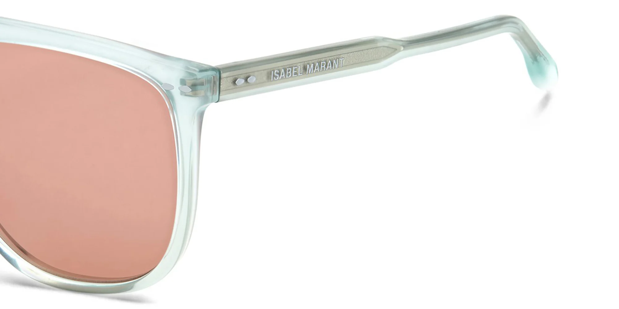 Shop ISABEL MARANT Wide Aviator Sunglasses in Green online.