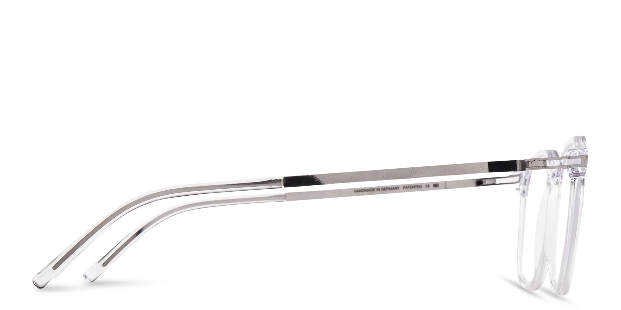 Shop MYKITA Unisex Square Eyeglasses in Silver online.