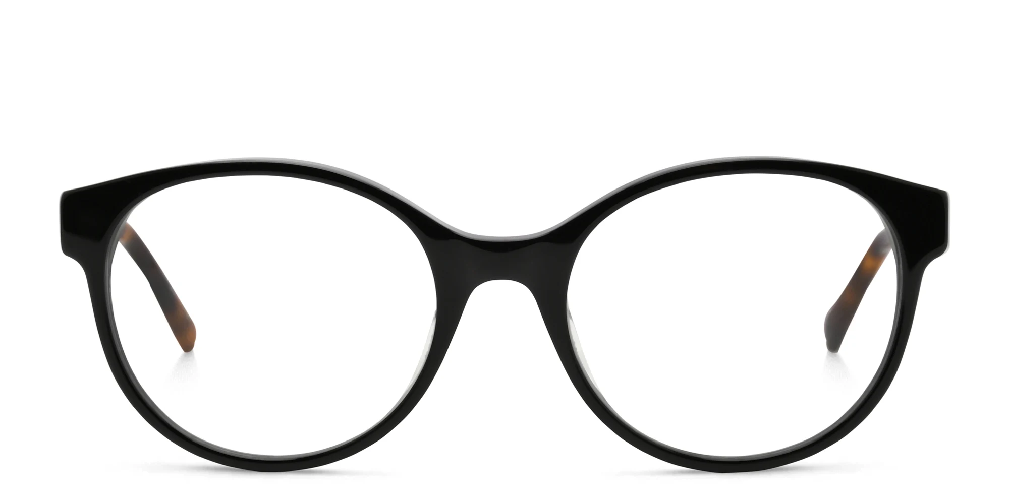Shop EYE'M Round Eyeglasses in Black online.