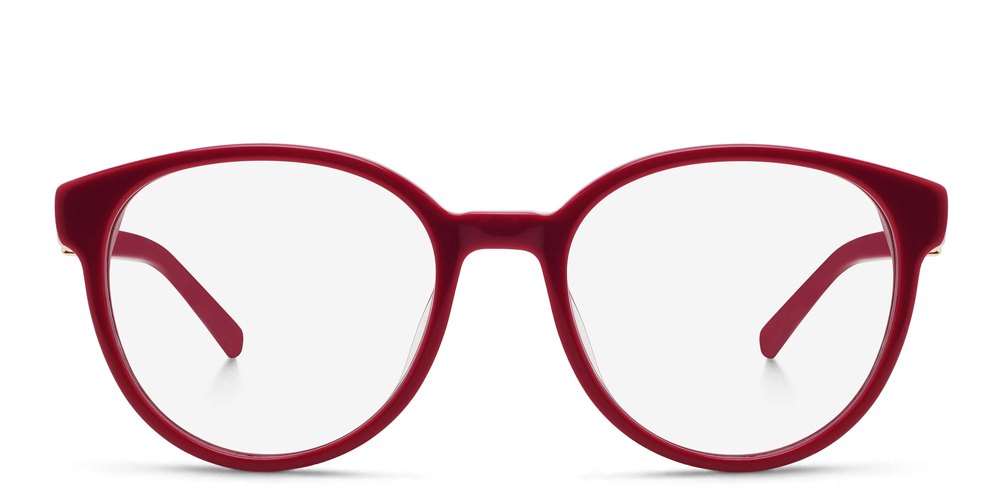 Shop EYE'M Round Eyeglasses in Purple online.