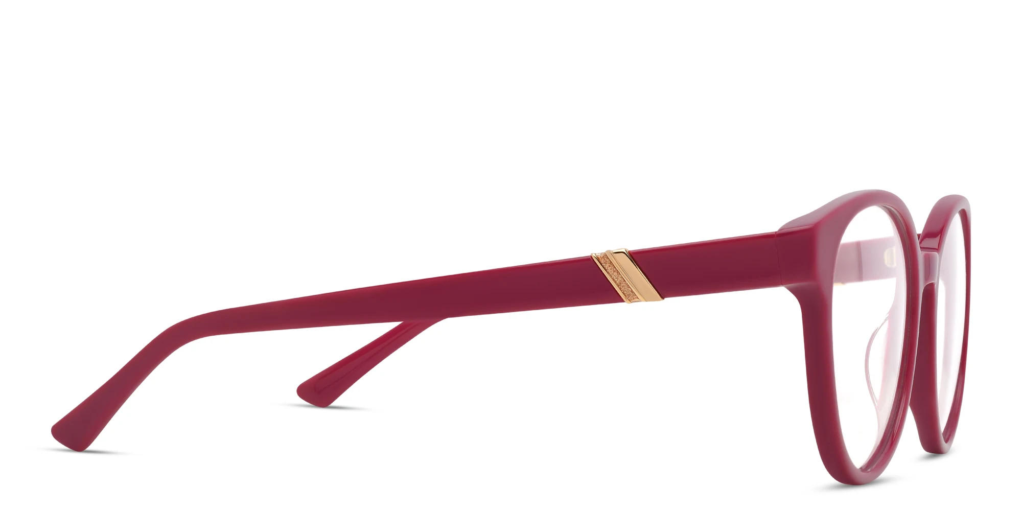 Shop EYE'M Round Eyeglasses in Purple online.