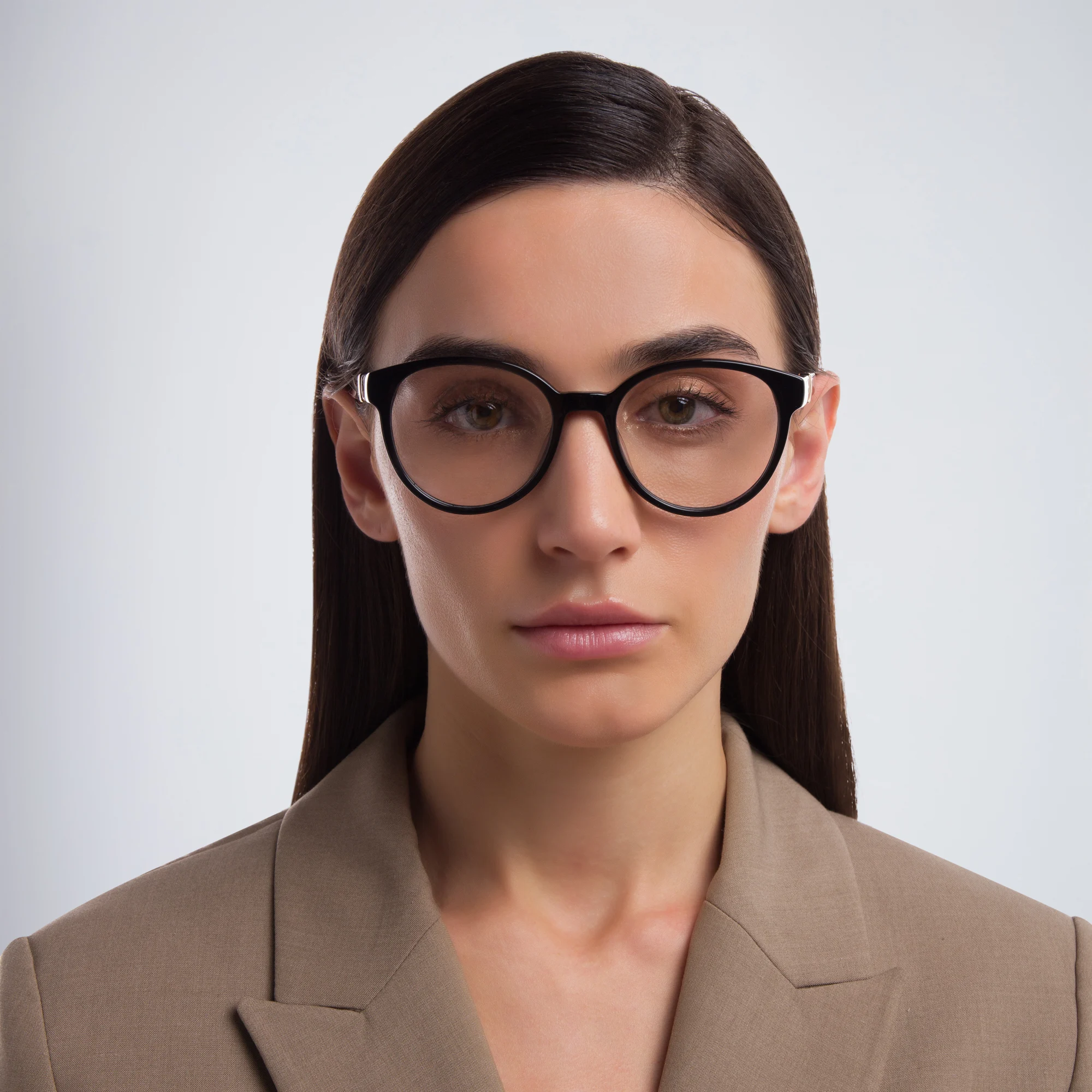 تسوق نظارة طبية بإطار دائري EYE'M بلون أسود أونلاين.