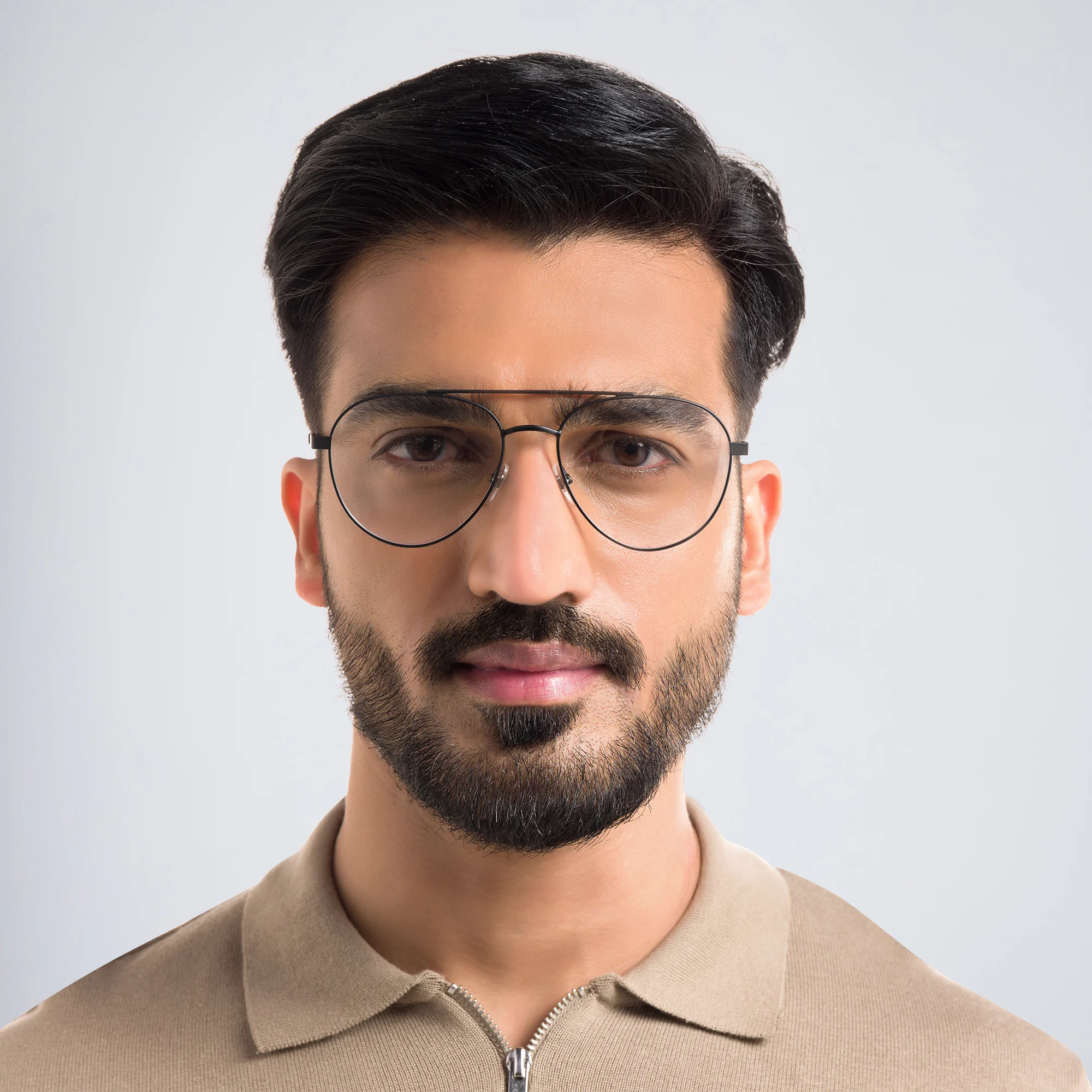 تسوق نظارة طبية بإطار أفياتور واسع EYE'M بلون أسود أونلاين.