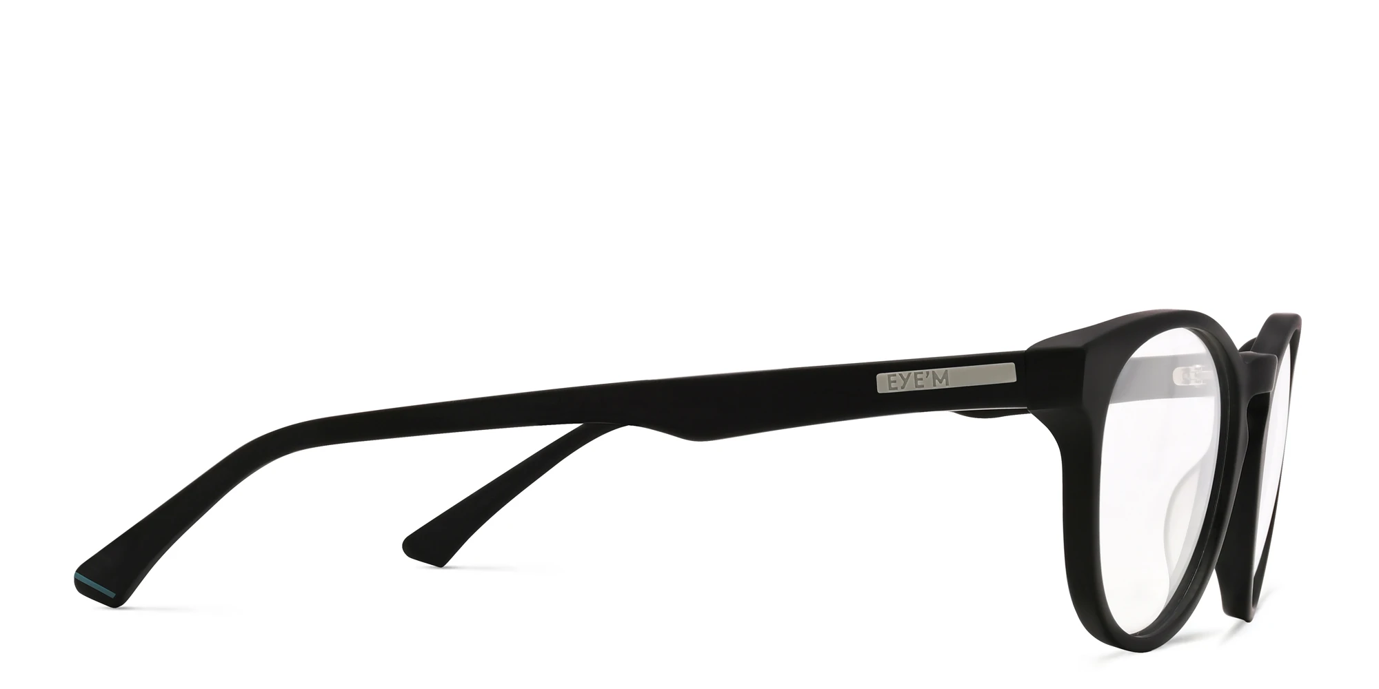 Shop EYE'M Round Eyeglasses in Black online.