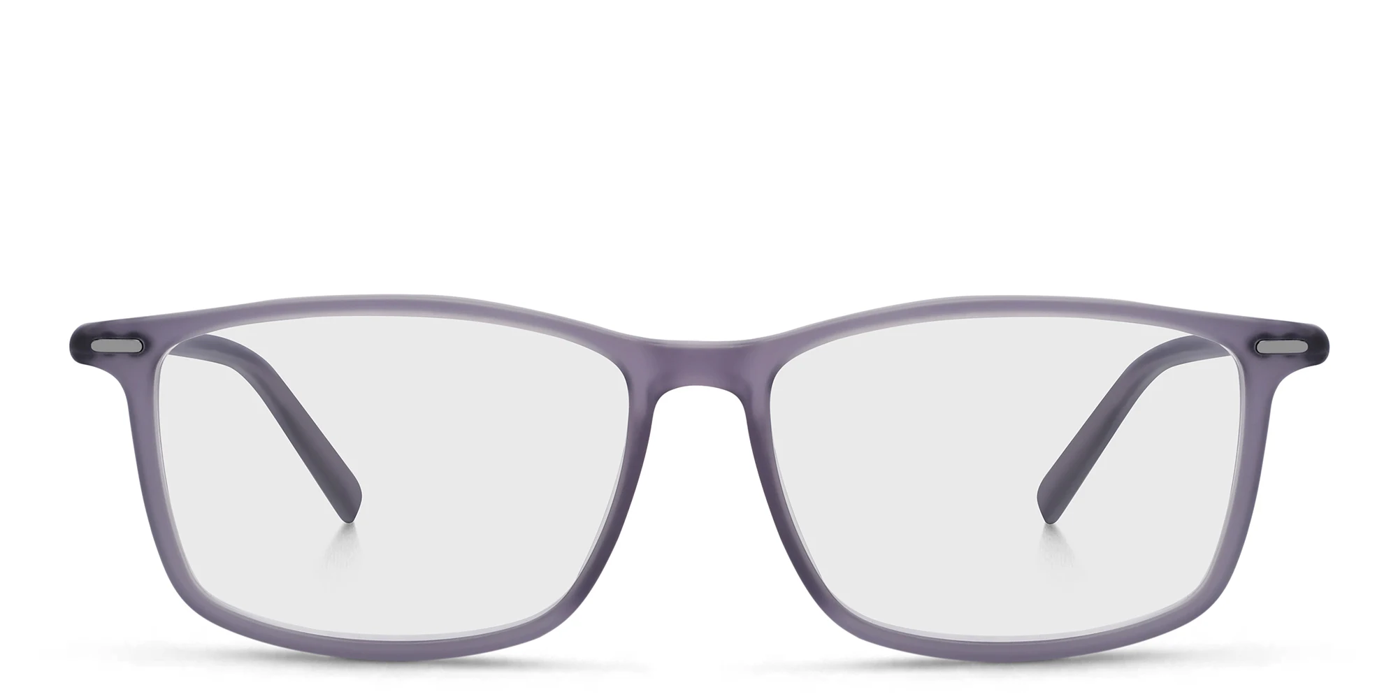 Shop EYE'M Rectangle Eyeglasses in Grey online.