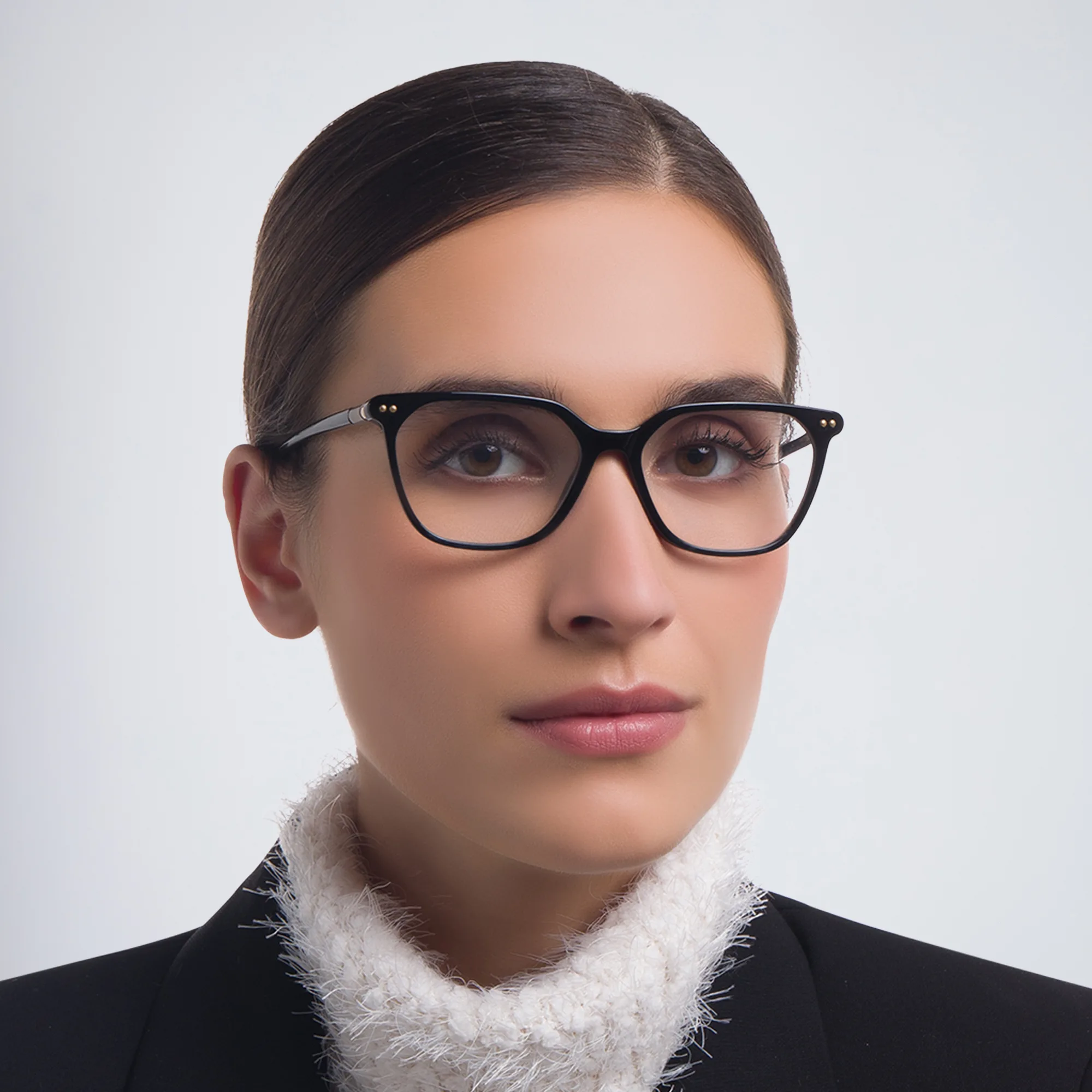 تسوق نظارة طبية بإطار مربع EYE'M بلون أسود أونلاين.