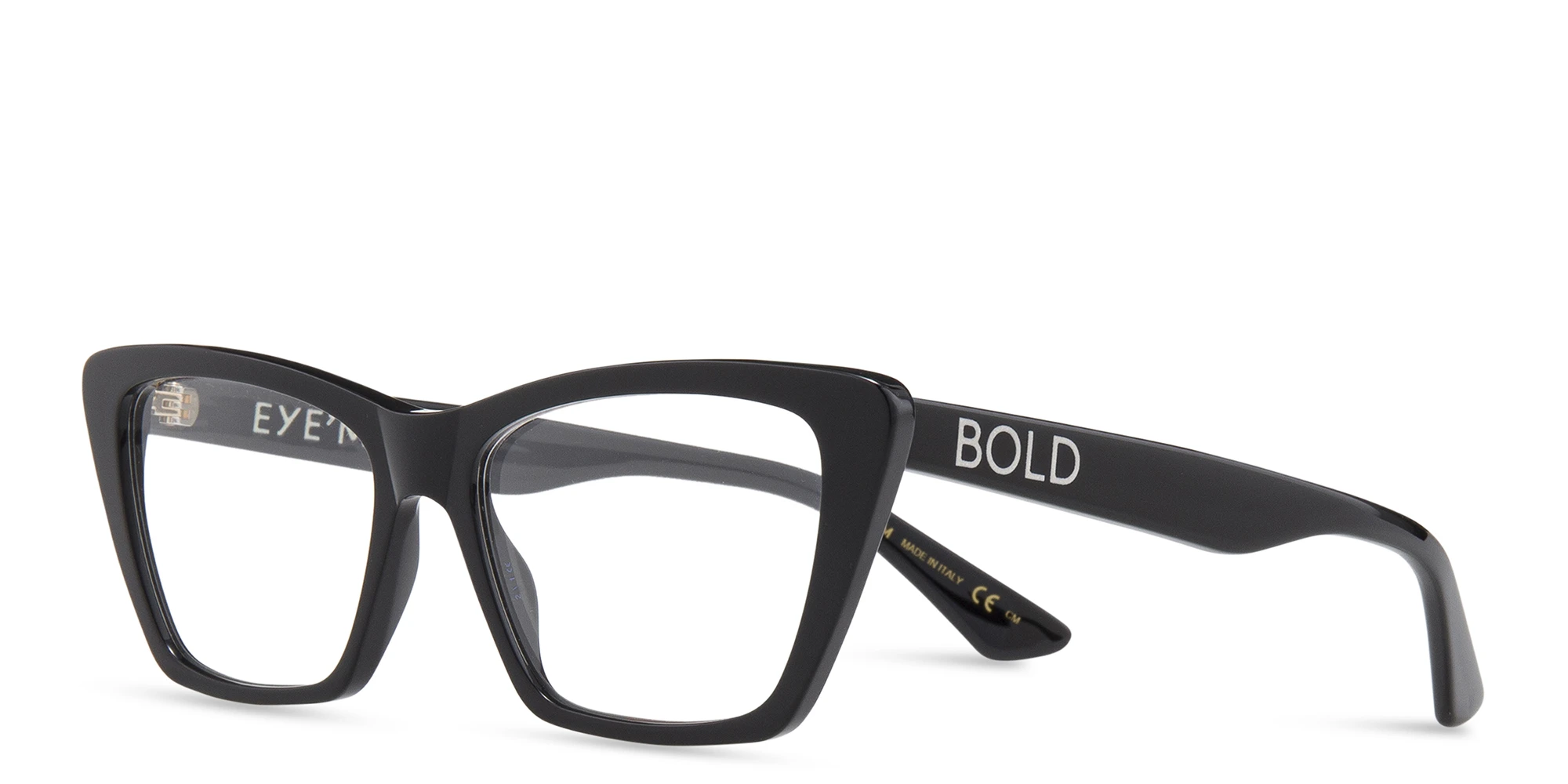 Shop EYE'M Cat-Eye Eyeglasses in Black online.