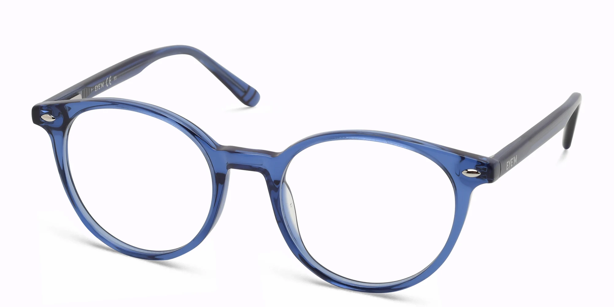 تسوق نظارة طبية بإطار دائري للأطفال EYE'M بلون Blue أونلاين.