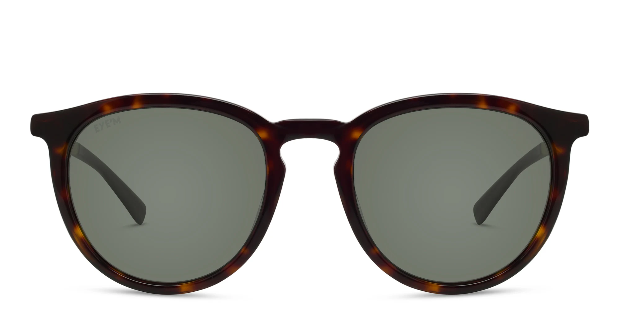 Shop EYE'M Round Sunglasses in Havana online.
