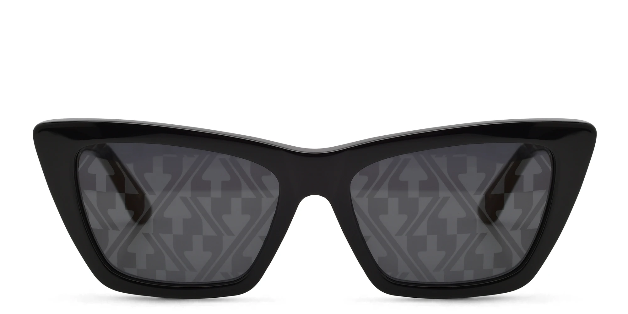 Shop EYE'M Cat Eye Sunglasses in Black online.
