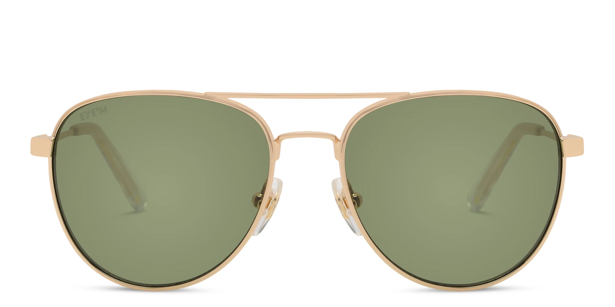 Shop EYE'M Kids Aviator Sunglasses in Gold online.