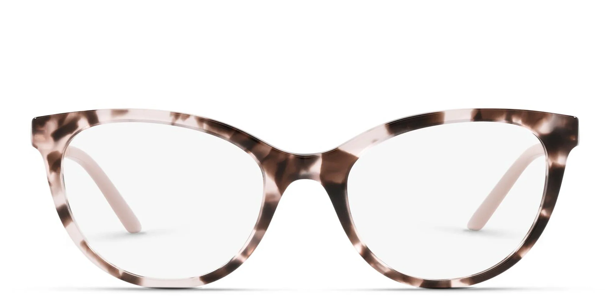 Shop PRADA Round Eyeglasses in Orchid Tortoise online.