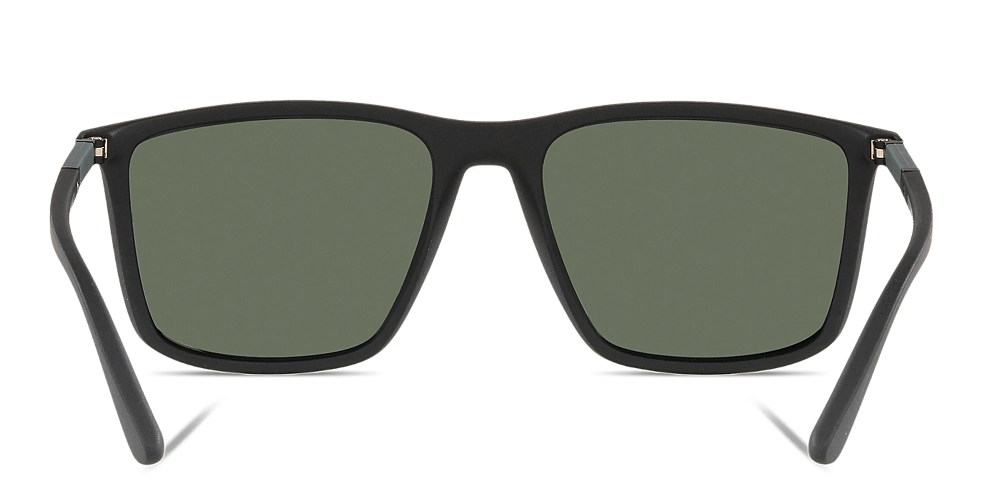 تسوق نظارة شمسية بإطار مستطيل امبوريو أرماني بلون Matte Black أونلاين.