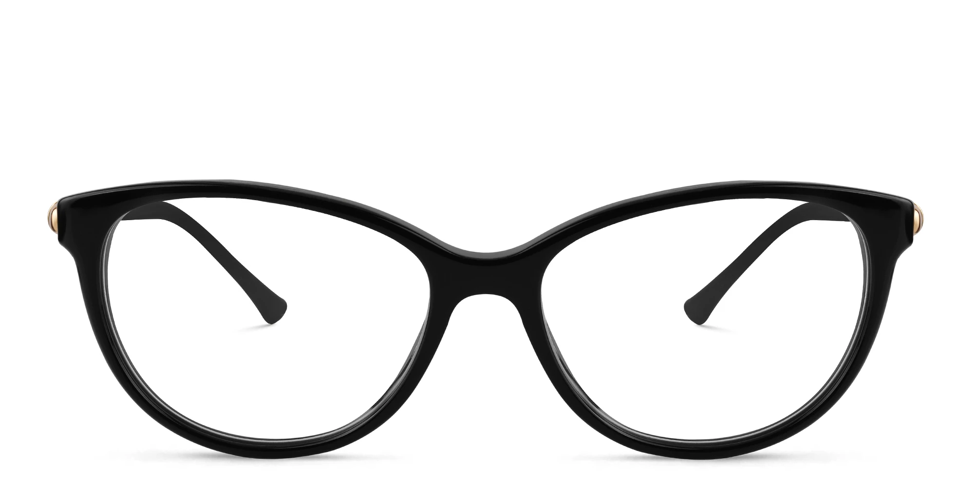 Shop JIMMY CHOO Cat Eye Eyeglasses in Black online.
