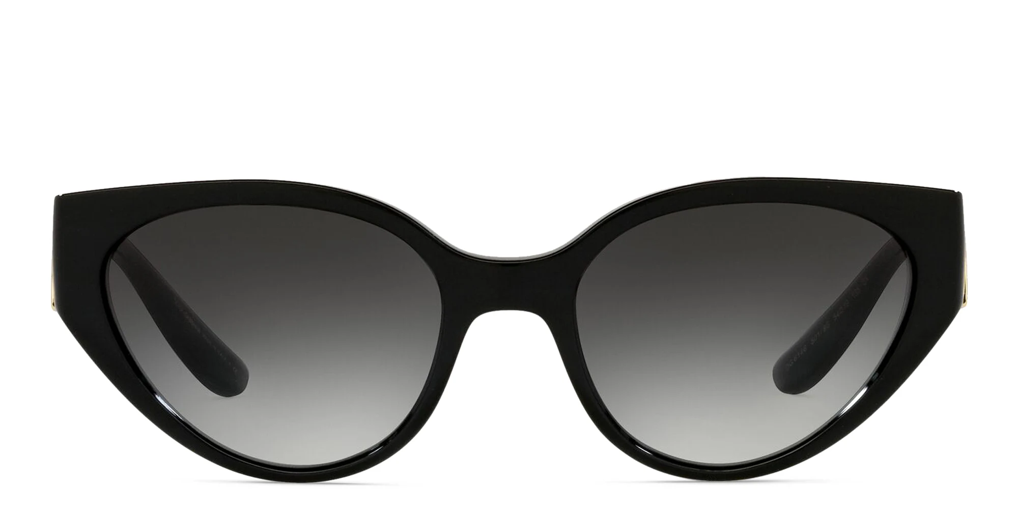 Shop Dolce & Gabbana Cat Eye Sunglasses in Black online.