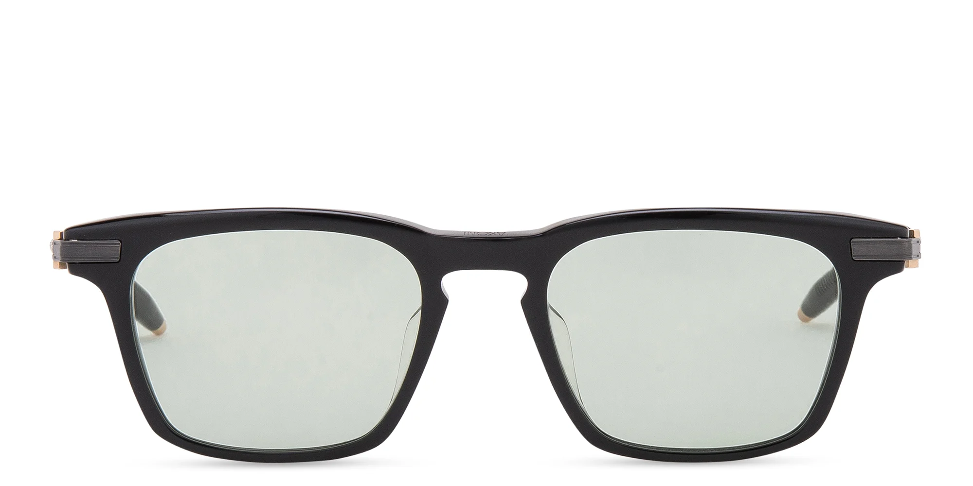 تسوق نظارات طبية مربّعة للجنسين آكوني بلون Black أونلاين.