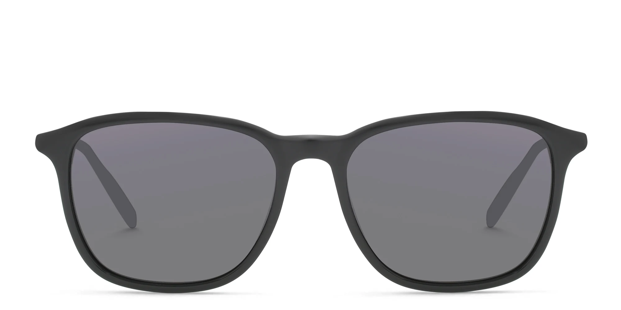 Shop MONTBLANC Square Sunglasses in Black online.