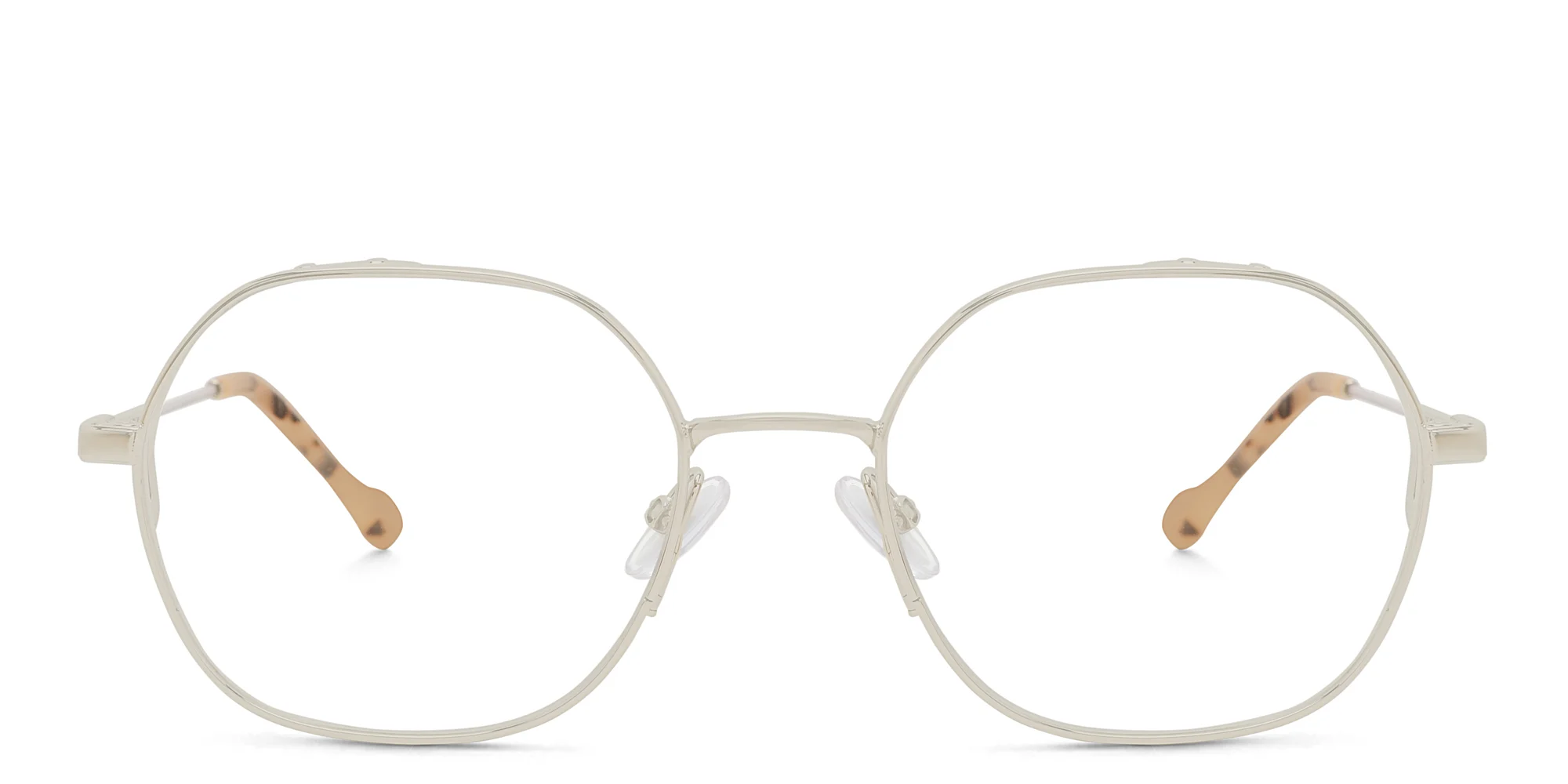 Shop ISABEL MARANT Irregular Eyeglasses in Palladium online.