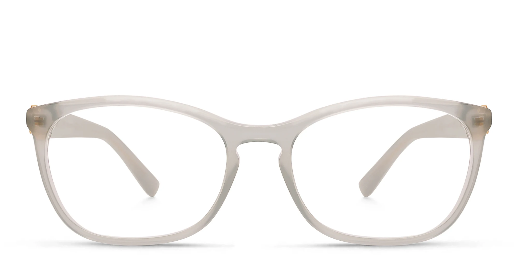 Shop JIMMY CHOO Rectangle Eyeglasses in Grey online.