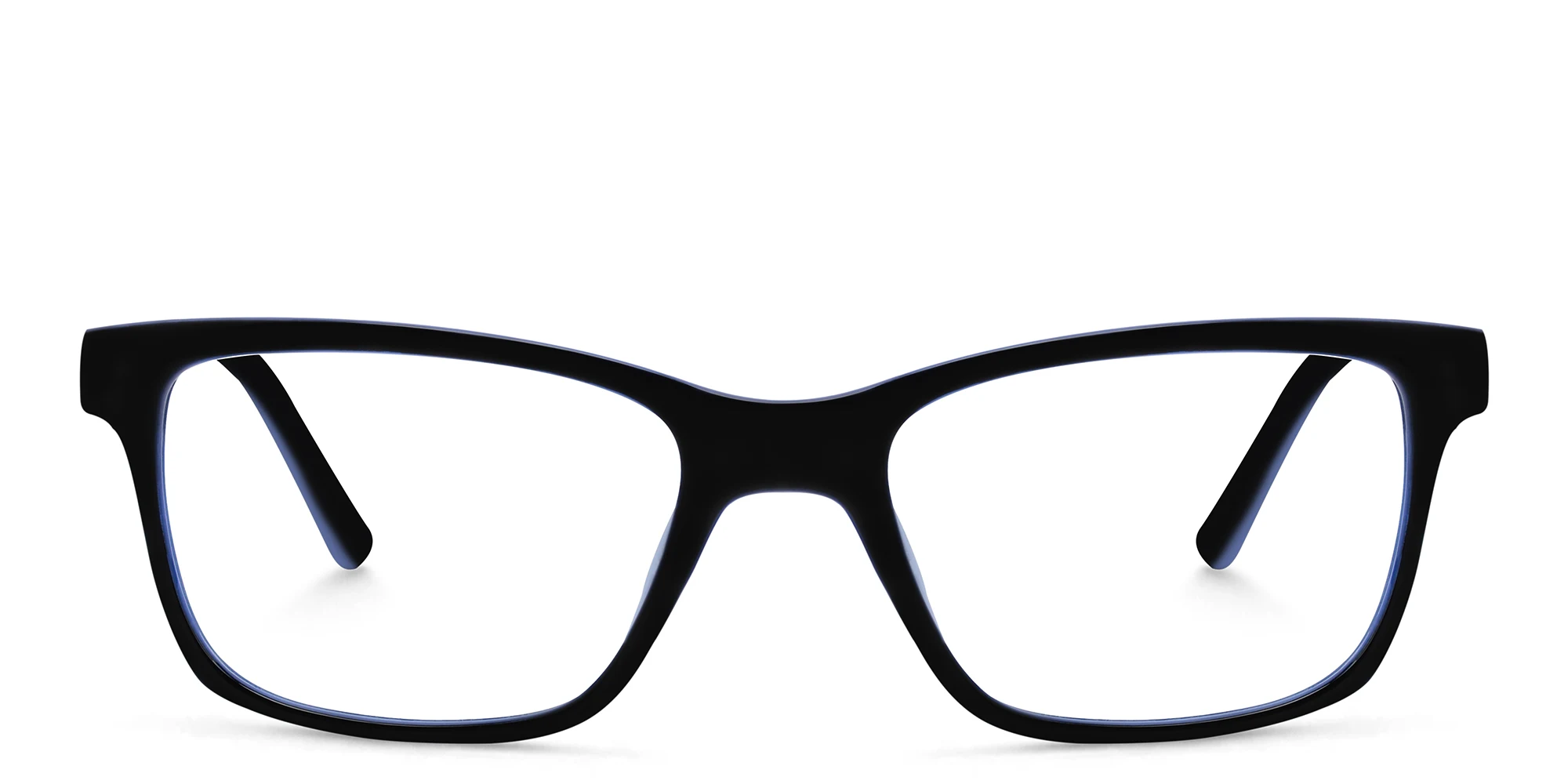Shop EYE'M Kids Rectangle Eyeglasses in Black online.