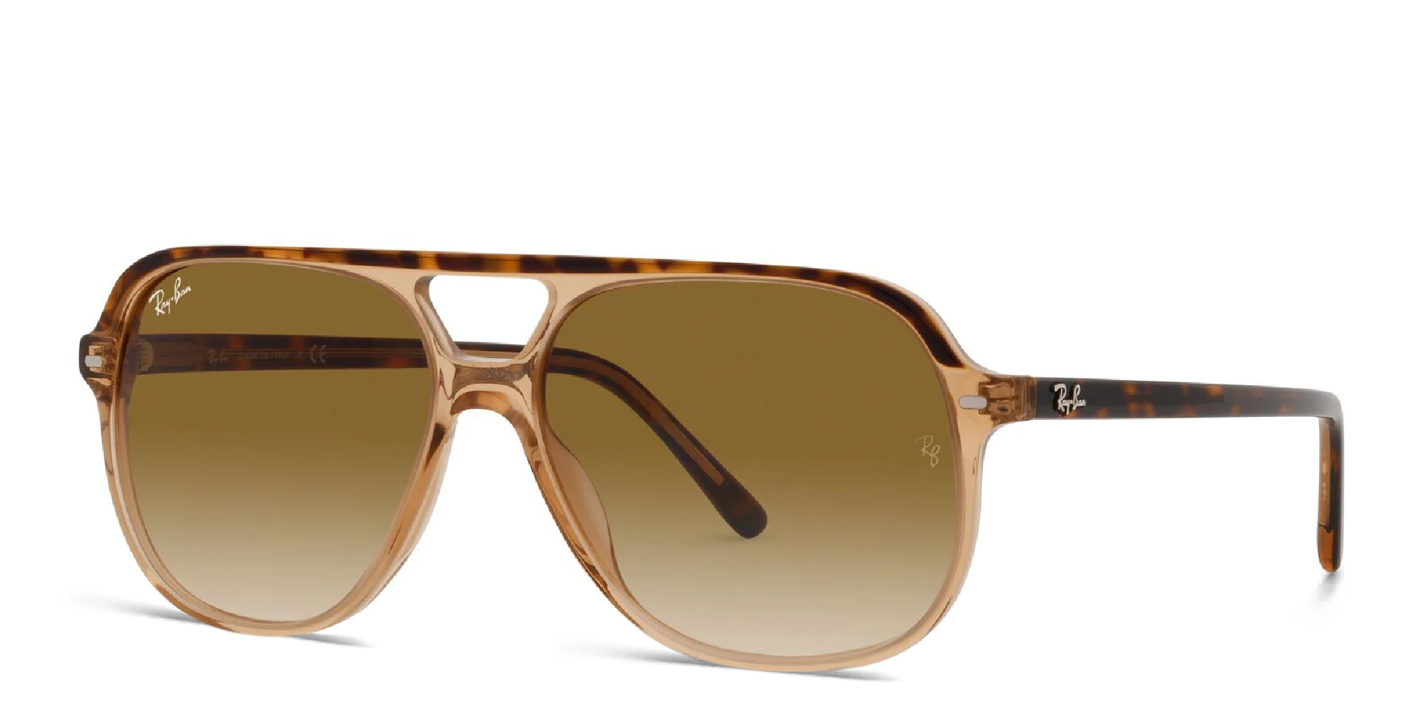 Shop Ray-Ban Bill Unisex Square Sunglasses in Havana online.