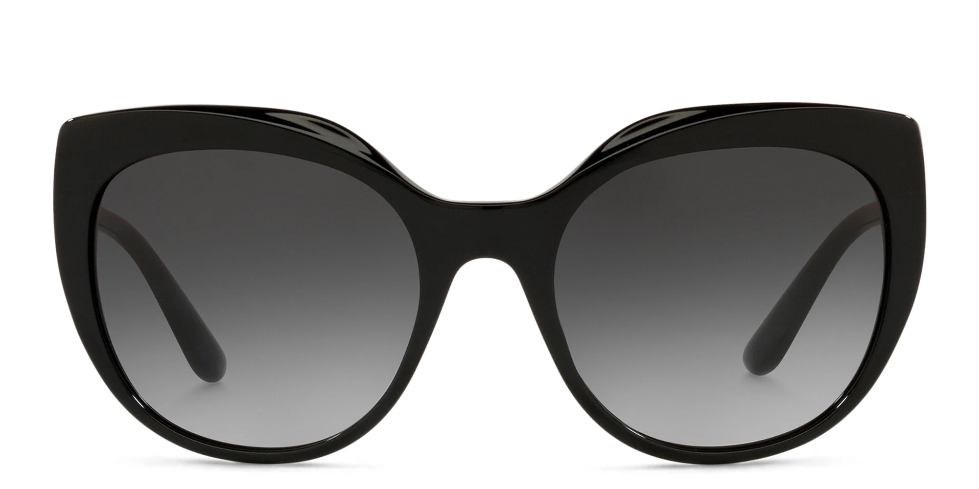 Shop Dolce & Gabbana Cat-Eye Sunglasses in Black online.
