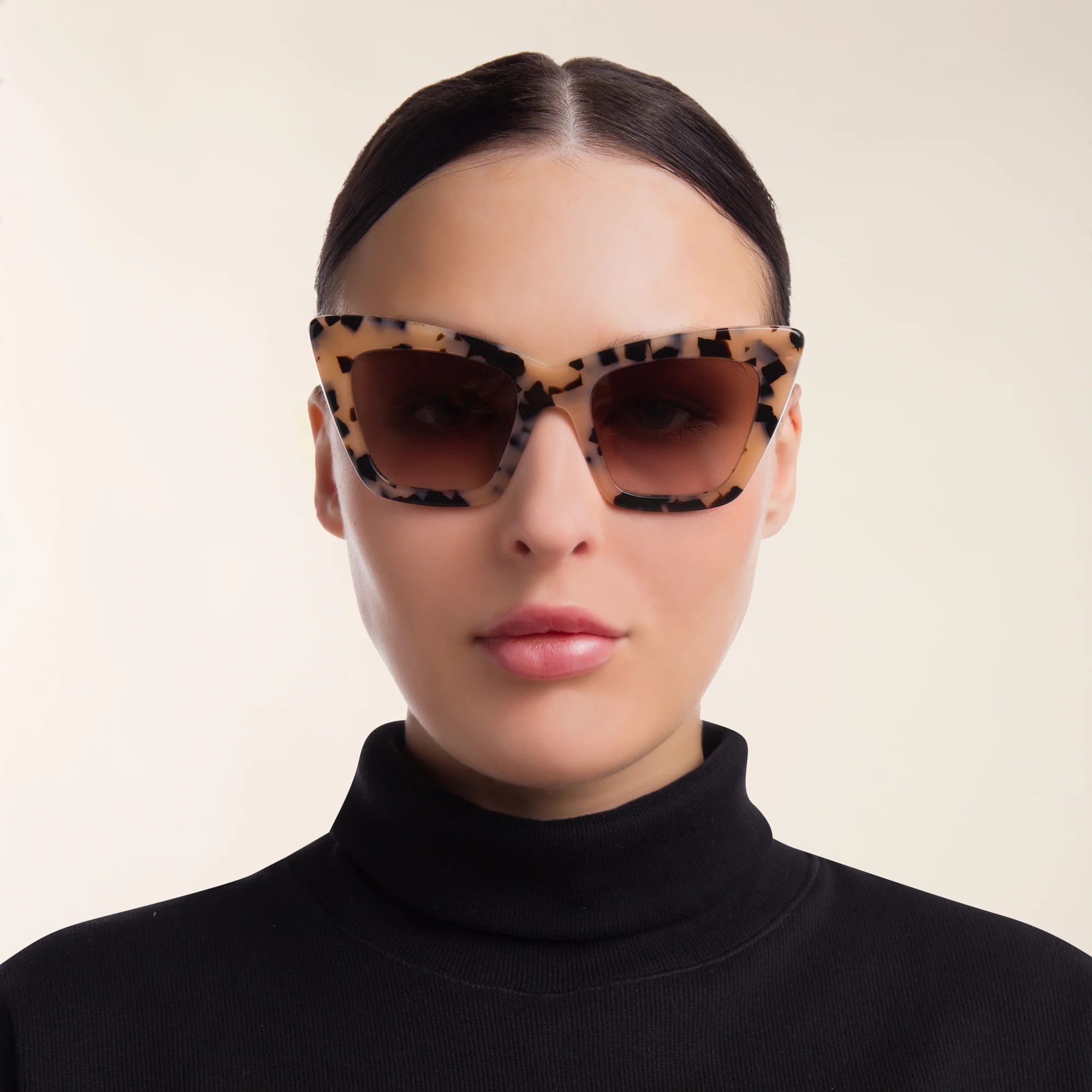 Shop MIU MIU Cat Eye Sunglasses in Havana Pink online.