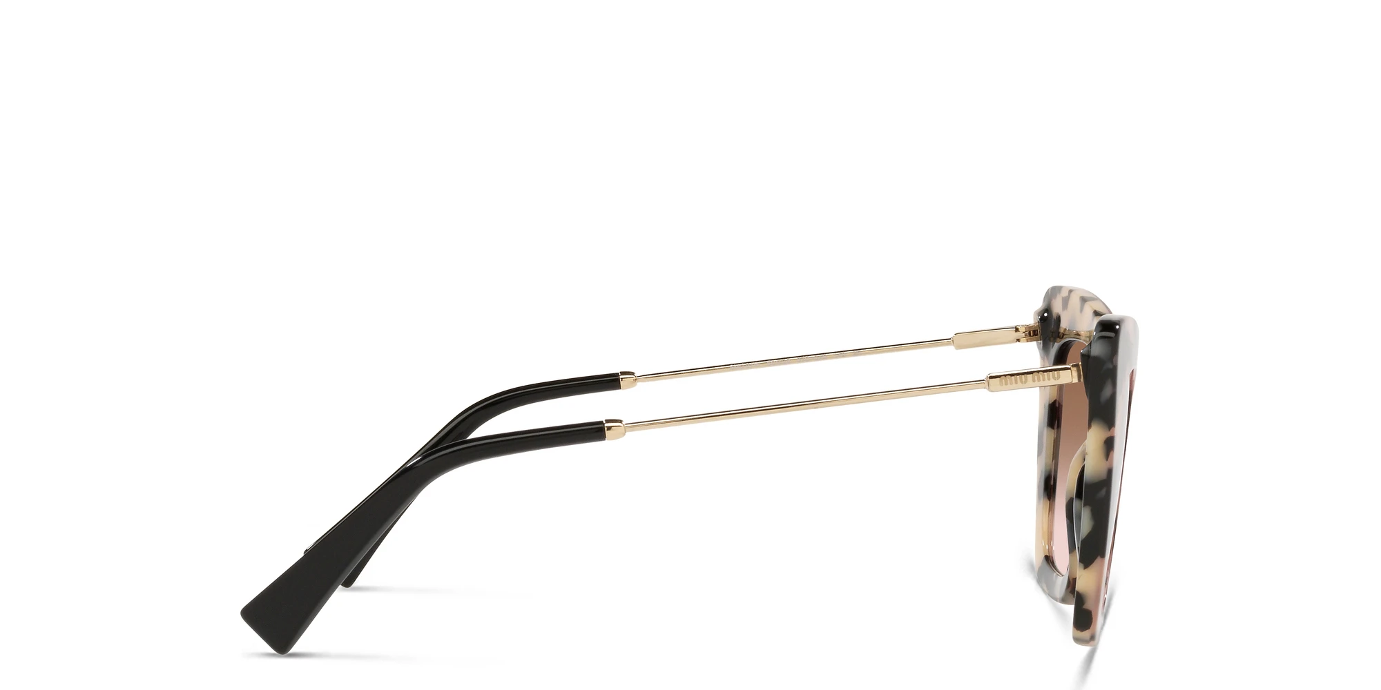 Shop MIU MIU Cat Eye Sunglasses in Havana Pink online.