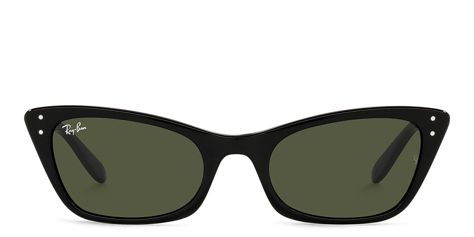 Shop Ray-Ban Lady Burbank Cat-Eye Sunglasses in Black online.