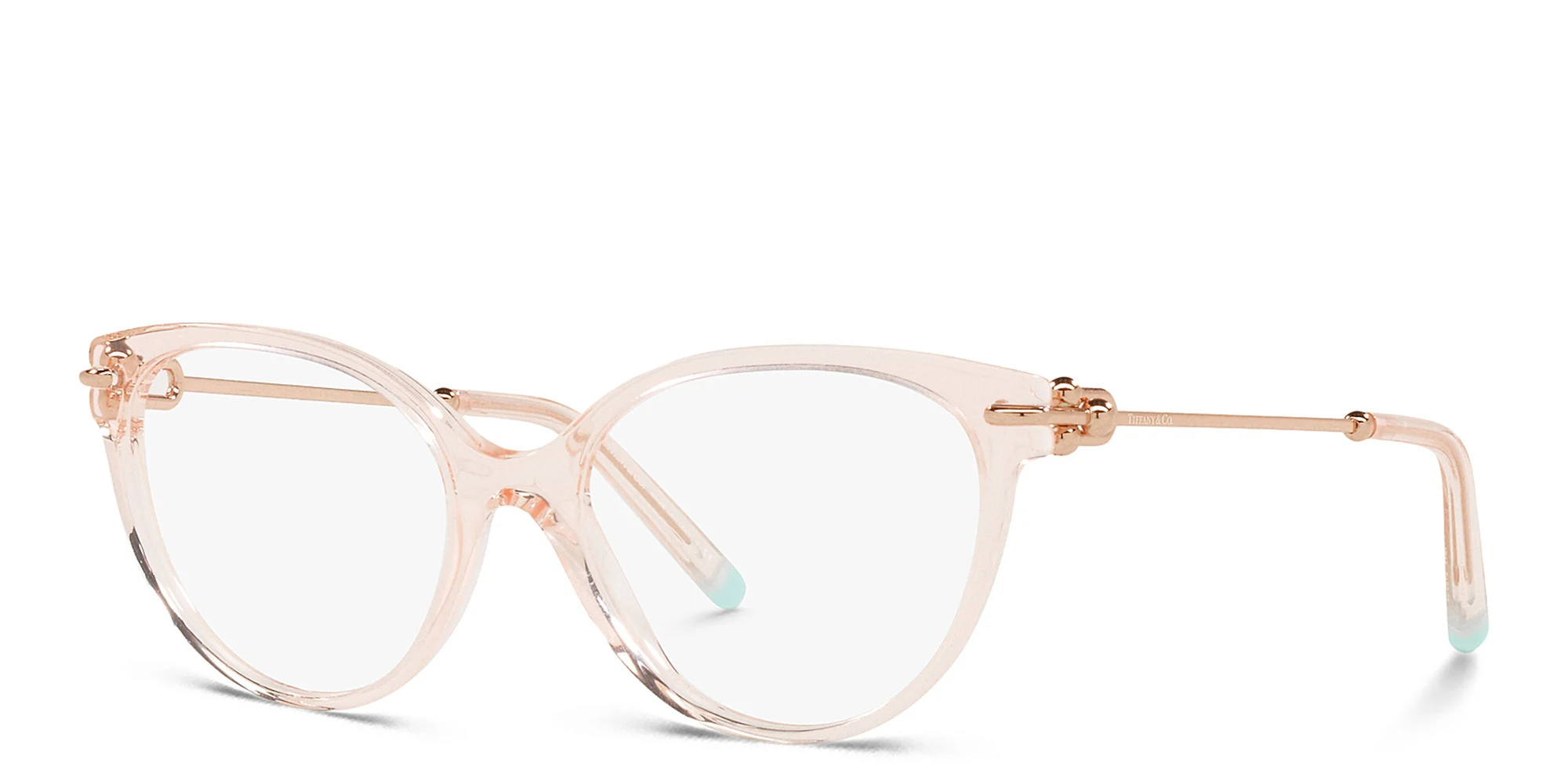 Shop TIFFANY Cat-Eye Eyeglasses in Clear online.