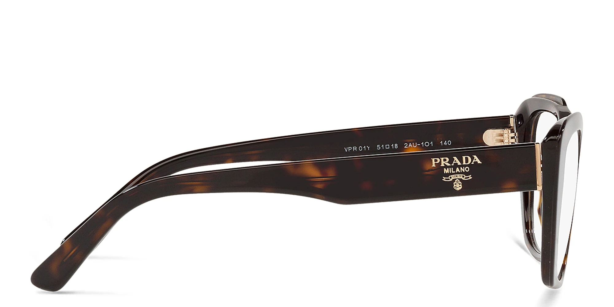 Shop PRADA Cat-Eye Eyeglasses in Brown online.